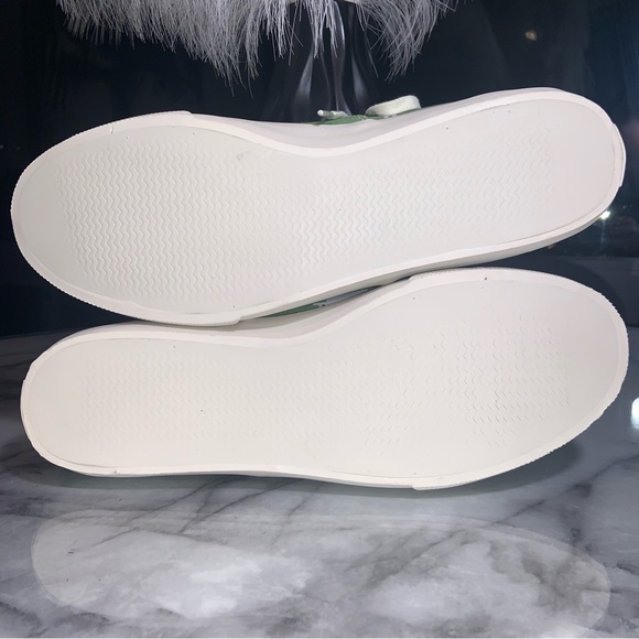 Sperry x Warm & Wonderful Men's 12 Green Black White Sheep Shoes New - Picture 6 of 9